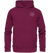 Bär weiß - Basic Hoodie Unisex Hoodies Tier-Shirts.com Burgundy XS