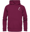 Pinguin weiß - Basic Hoodie Unisex Hoodies Tier-Shirts.com Burgundy XS