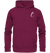 Pinguin weiß - Basic Hoodie Unisex Hoodies Tier-Shirts.com Burgundy XS