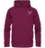 Papagei weiß - Basic Hoodie Unisex Hoodies Tier-Shirts.com Burgundy XS