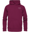 Löwenpaar weiß - Basic Hoodie Unisex Hoodies Tier-Shirts.com Burgundy XS