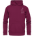 Hase weiß - Basic Hoodie Unisex Hoodies Tier-Shirts.com Burgundy XS