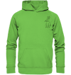 Hase - Basic Hoodie Unisex Hoodies Tier-Shirts.com Lime Green XS