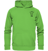 Giraffe - Basic Hoodie Unisex Hoodies Tier-Shirts.com Lime Green XS