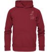 Hase weiß - Basic Hoodie Unisex Hoodies Tier-Shirts.com Brick Red XS