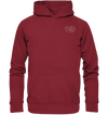 Löwenpaar weiß - Basic Hoodie Unisex Hoodies Tier-Shirts.com Brick Red XS