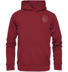 Löwe weiß - Basic Hoodie Unisex Hoodies Tier-Shirts.com Brick Red XS