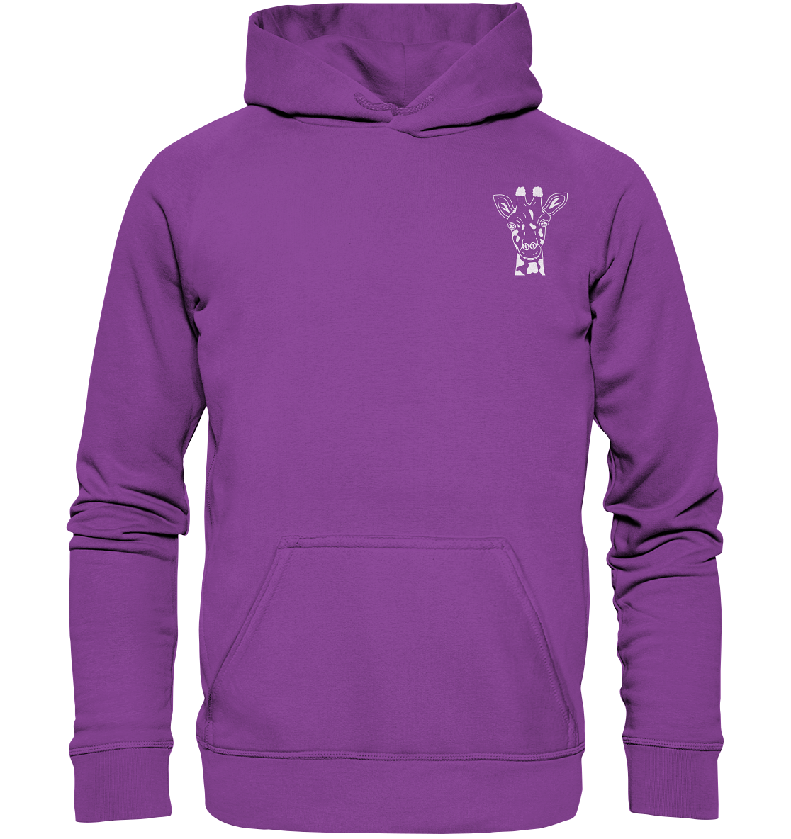 Giraffe weiß - Basic Hoodie Unisex