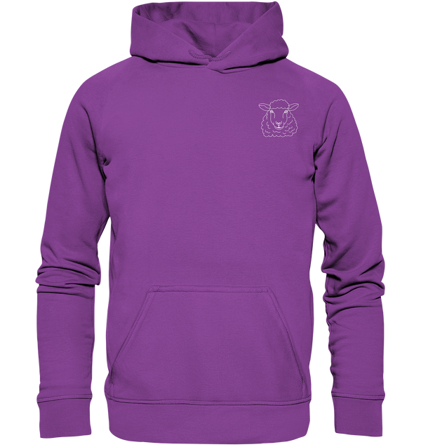 Schaf weiß - Basic Hoodie Unisex Hoodies Tier-Shirts.com Magenta Magic XS