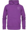 Löwe weiß - Basic Hoodie Unisex Hoodies Tier-Shirts.com Magenta Magic XS