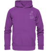 Hase weiß - Basic Hoodie Unisex Hoodies Tier-Shirts.com