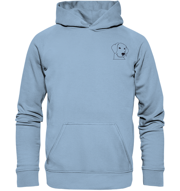 Hund Schlappohr - Basic Hoodie Unisex Hoodies Tier-Shirts.com Sky Blue XS