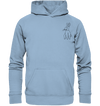 Hase - Basic Hoodie Unisex Hoodies Tier-Shirts.com Sky Blue XS