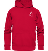 Pinguin weiß - Basic Hoodie Unisex Hoodies Tier-Shirts.com Fire Red XS