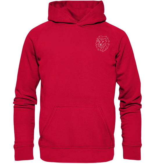 Löwe weiß - Basic Hoodie Unisex