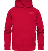 Löwenpaar weiß - Basic Hoodie Unisex Hoodies Tier-Shirts.com Fire Red XS