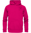 Ferkel schwarz - Basic Hoodie Unisex Hoodies Tier-Shirts.com Hot Pink XS