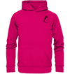 Pinguin - Basic Hoodie Unisex Hoodies Tier-Shirts.com Hot Pink XS