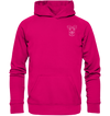 Ziege weiß - Basic Hoodie Unisex Hoodies Tier-Shirts.com Hot Pink XS