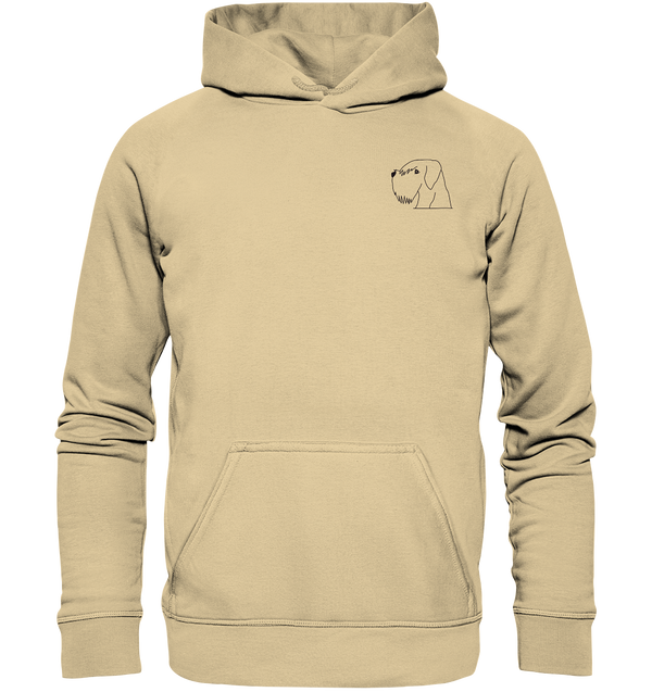 Schnauzer schwarz - Basic Hoodie Unisex Hoodies Tier-Shirts.com Desert Sand XS