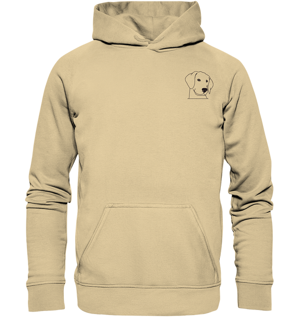 Hund Schlappohr - Basic Hoodie Unisex Hoodies Tier-Shirts.com Desert Sand XS