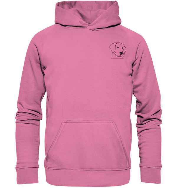 Hund Schlappohr - Basic Hoodie Unisex Hoodies Tier-Shirts.com Candyfloss Pink XS