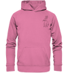 Hase - Basic Hoodie Unisex Hoodies Tier-Shirts.com Candyfloss Pink XS