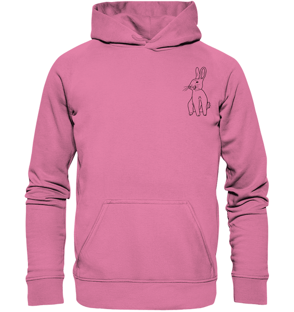 Hase - Basic Hoodie Unisex Hoodies Tier-Shirts.com Candyfloss Pink XS