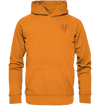 Elefant schwarz - Basic Hoodie Unisex Hoodies Tier-Shirts.com Orange Crush XS