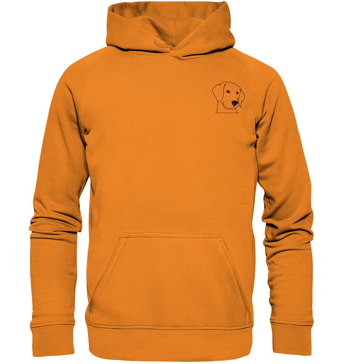 Hund Schlappohr - Basic Hoodie Unisex - Tier-Shirts.com