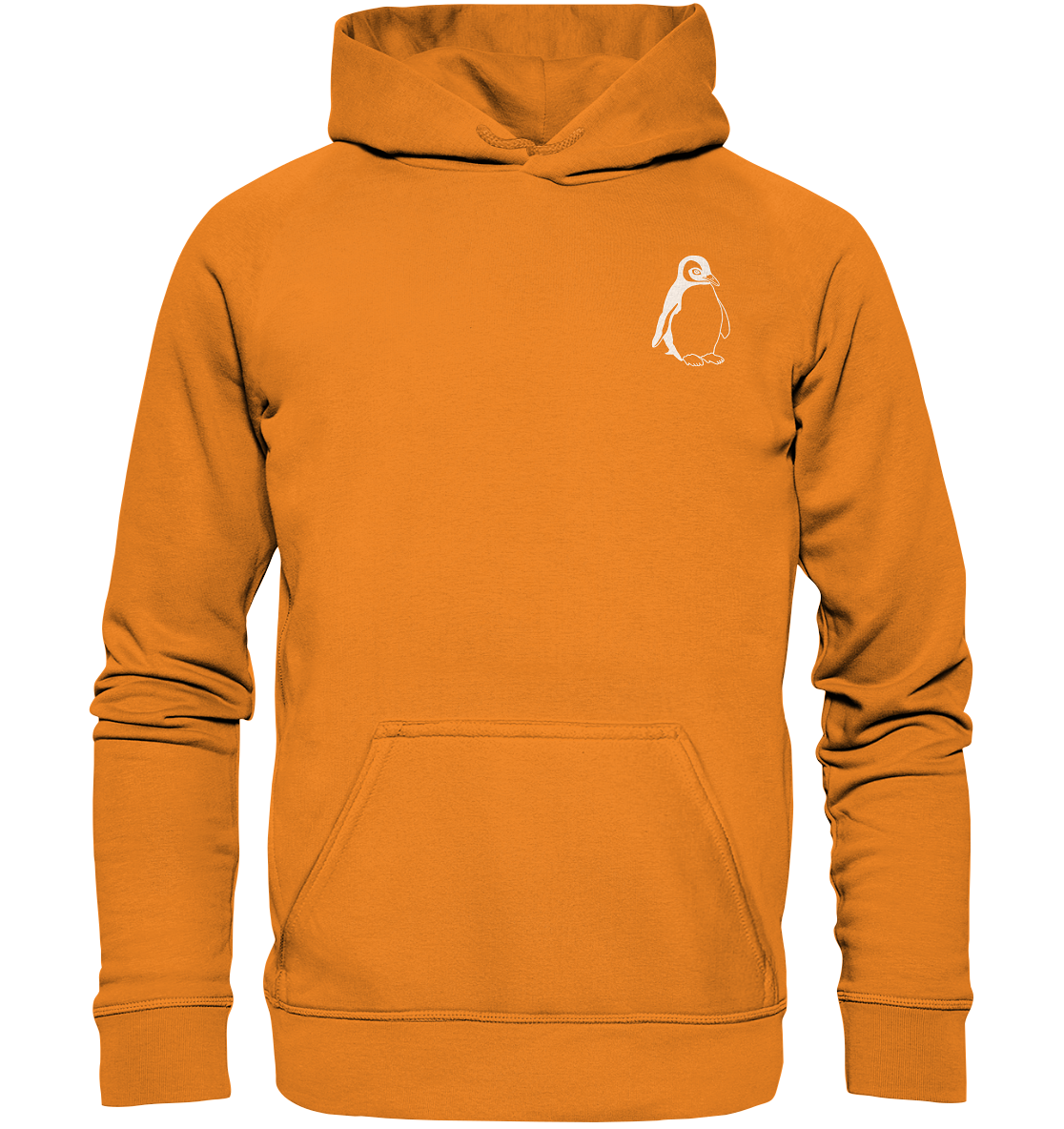 Pinguin weiß - Basic Hoodie Unisex