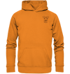 Ziege schwarz - Basic Hoodie Unisex Hoodies Tier-Shirts.com Orange Crush XS