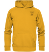 Ziege schwarz - Basic Hoodie Unisex Hoodies Tier-Shirts.com Gold XS