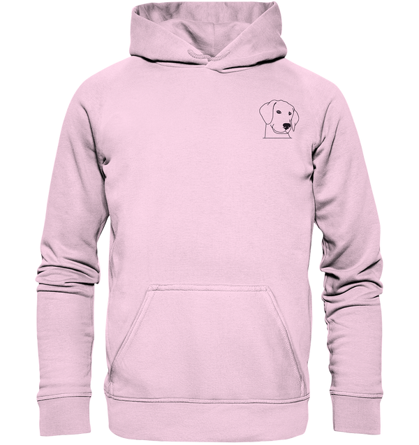 Hund Schlappohr - Basic Hoodie Unisex Hoodies Tier-Shirts.com Baby Pink XS