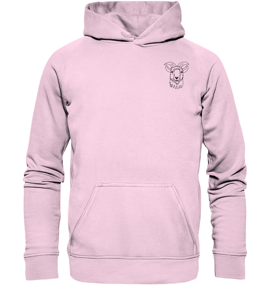 Ziege schwarz - Basic Hoodie Unisex