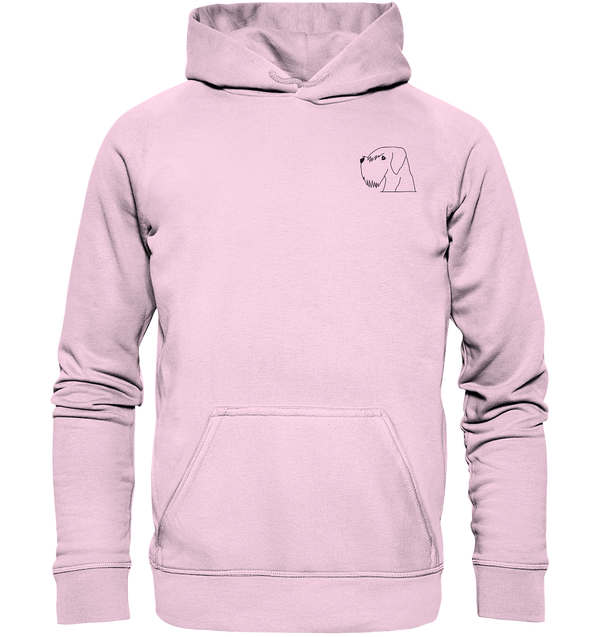 Schnauzer schwarz - Basic Hoodie Unisex Hoodies Tier-Shirts.com Baby Pink XS