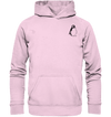 Pinguin - Basic Hoodie Unisex Hoodies Tier-Shirts.com Baby Pink XS