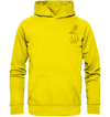 Hase - Basic Hoodie Unisex Hoodies Tier-Shirts.com Sun Yellow XS