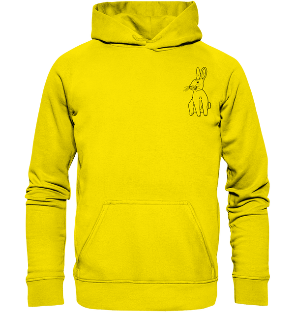 Hase - Basic Hoodie Unisex Hoodies Tier-Shirts.com Sun Yellow XS