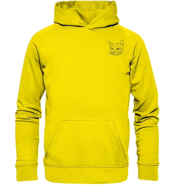 Katze - Basic Hoodie Unisex Hoodies Tier-Shirts.com Sun Yellow XS