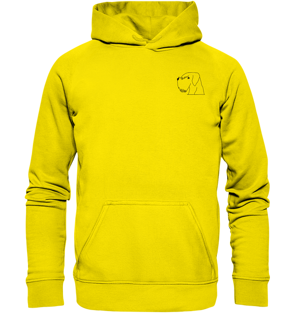 Schnauzer schwarz - Basic Hoodie Unisex Hoodies Tier-Shirts.com