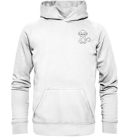 Baby monkey black - basic hoodie unisex