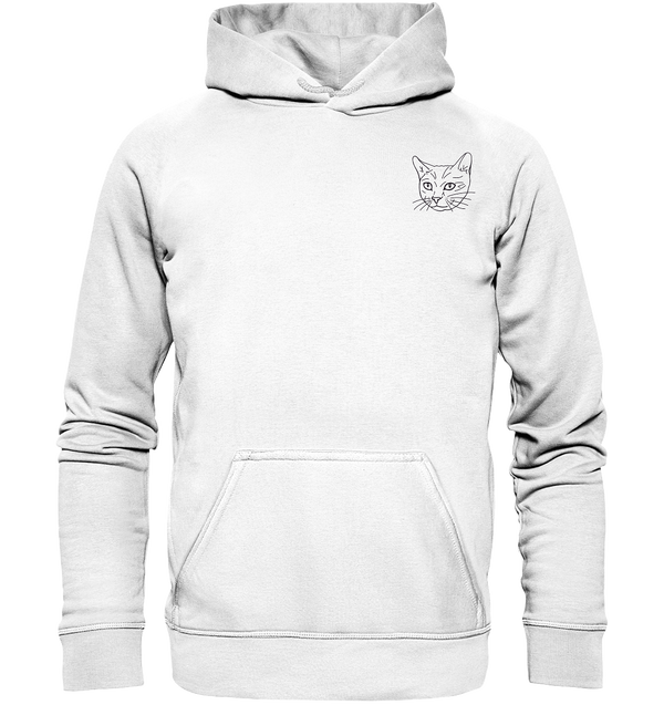 Katze - Basic Hoodie Unisex Hoodies Tier-Shirts.com Arctic White XS