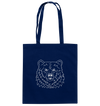 Bear white - cotton bag