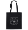 Bear white - cotton bag