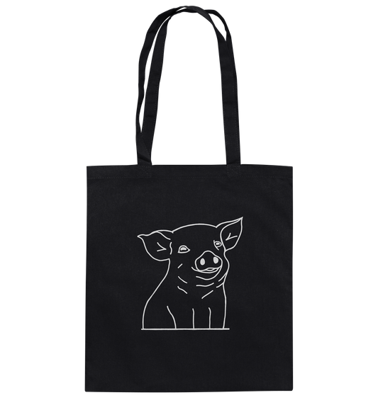 Piglet white - cotton bag