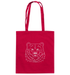 Bear white - cotton bag