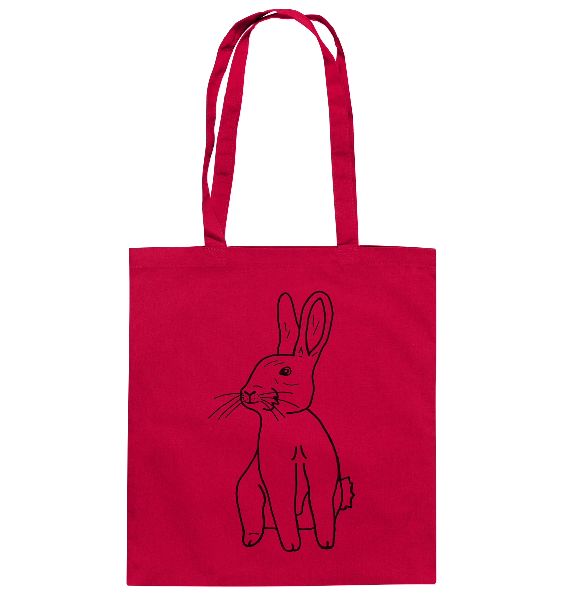 Hase - Baumwolltasche