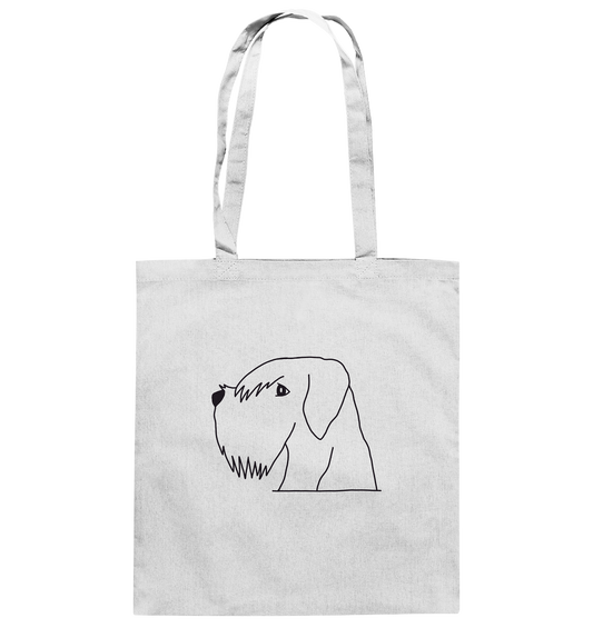 Schnauzer black - Cotton Bag