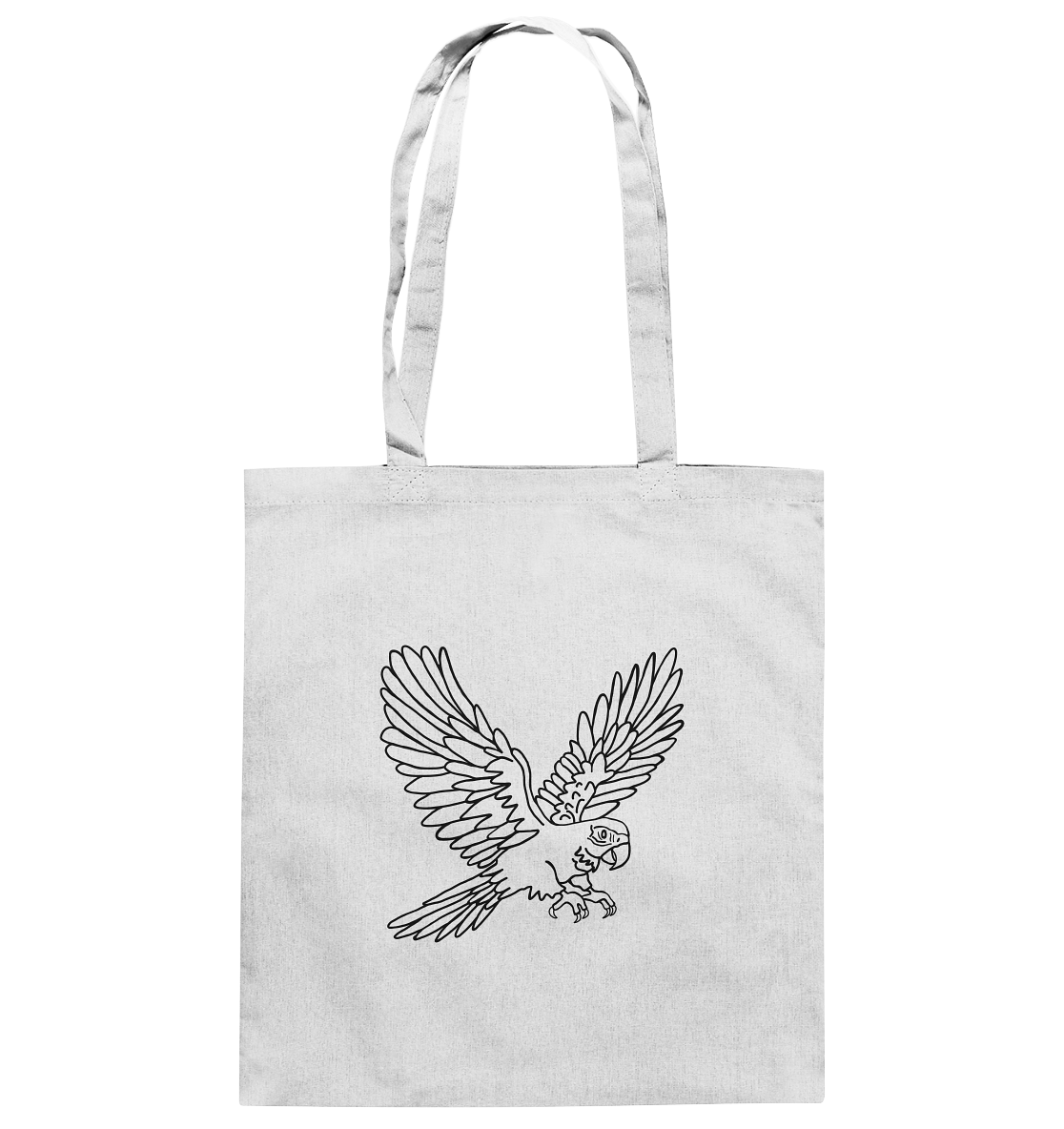 parrot - cotton bag